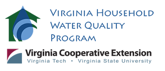 Combined logo for the Virginia Household Water Quality Program and Virginia
Cooperative Extension.