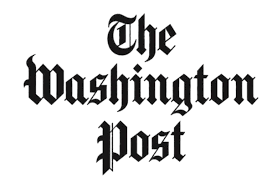 The logo for the newspaper The Washington Post.