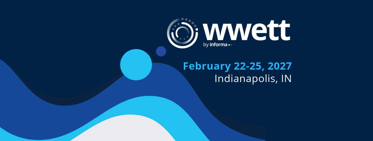 A promotional graphic for the WWETT Show 2027. February 22-25, 2027. Indianapolis, Indiana. A promotional graphic for the WWETT Show 2027. February 22-25, 2027. Indianapolis, Indiana.