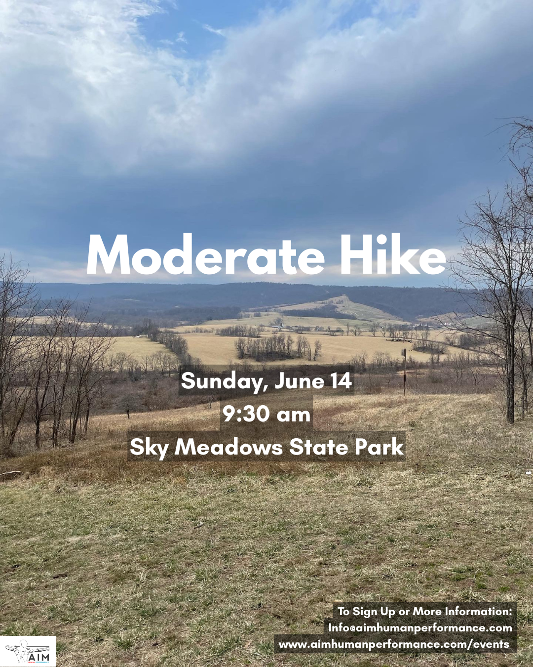 Moderate Hike - Sky Meadows