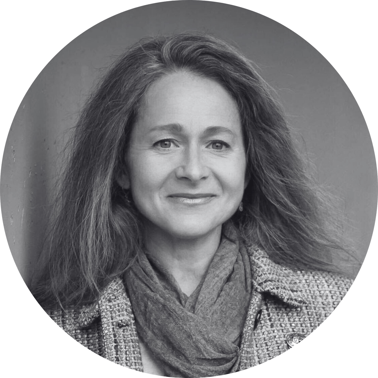 A black and white headshot of Dr. Monica Kidd
