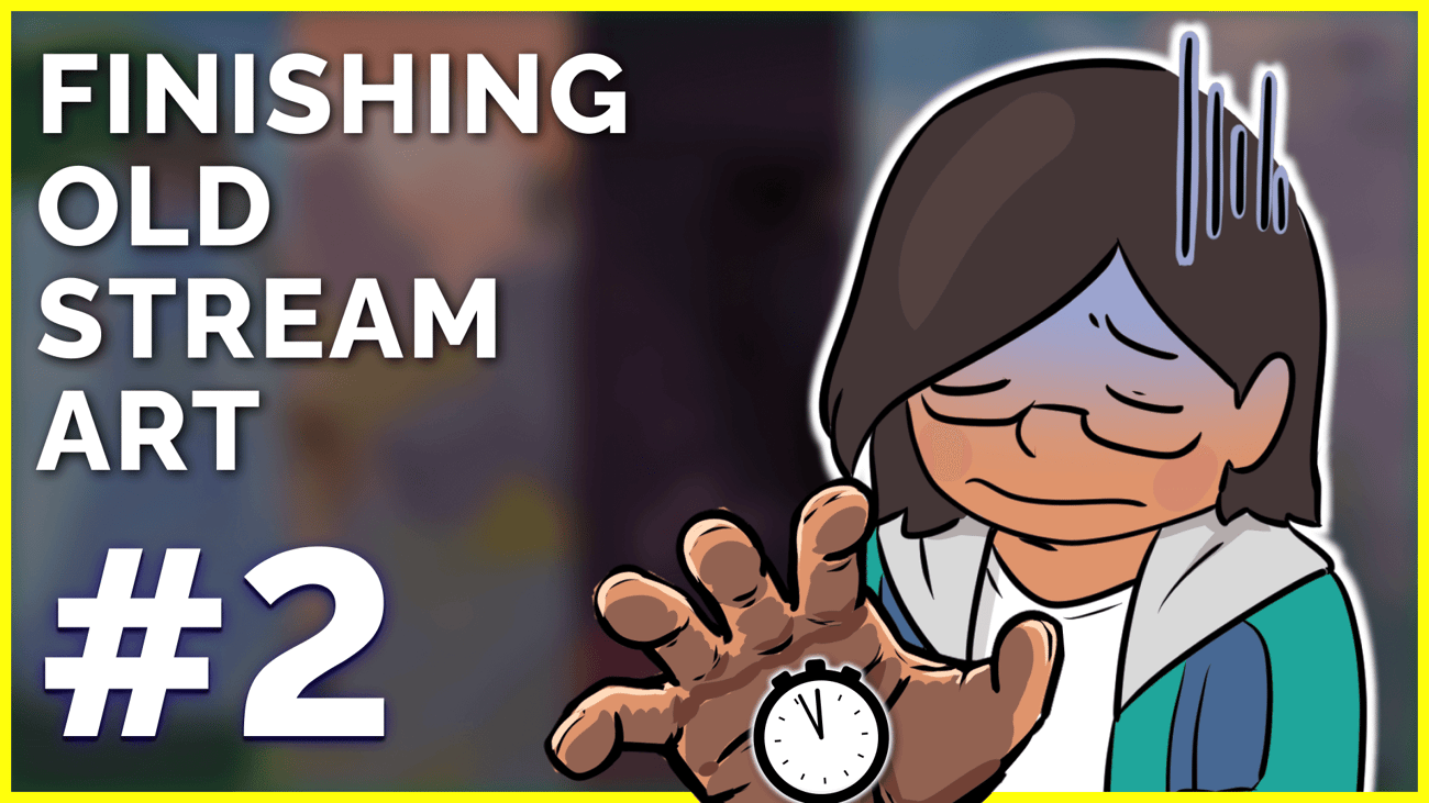 Finish old stream art with Iggy!