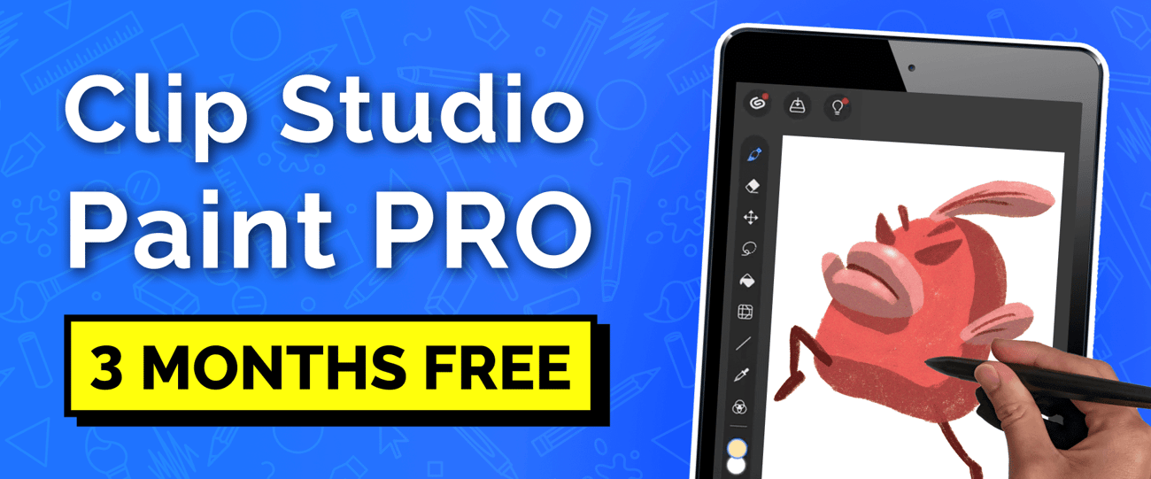 3 months free of Clip Studio Paint