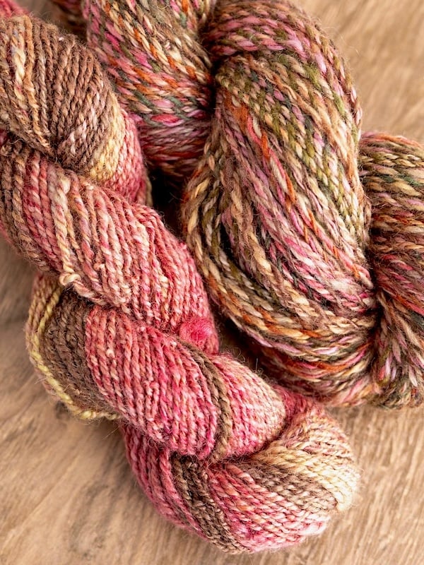 Handspun crepe yarn Handspun crepe yarn