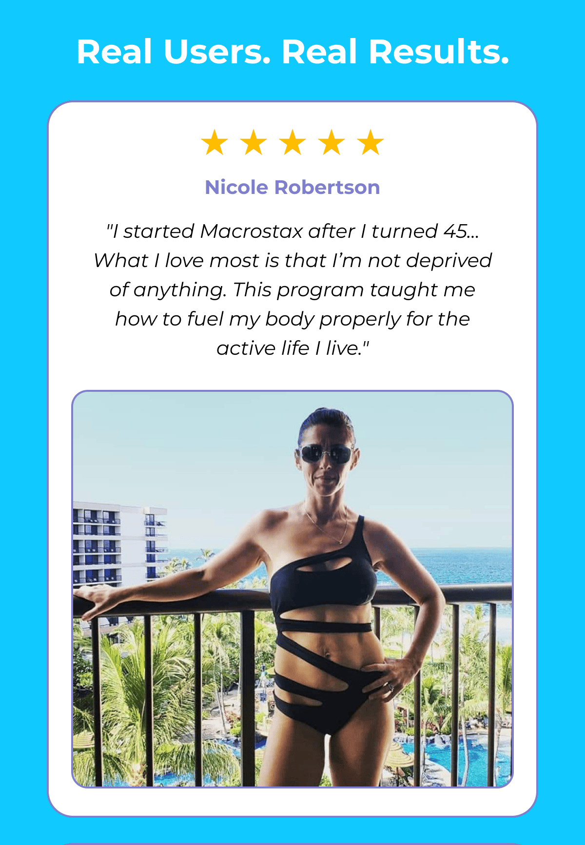Real Users. Real Results.