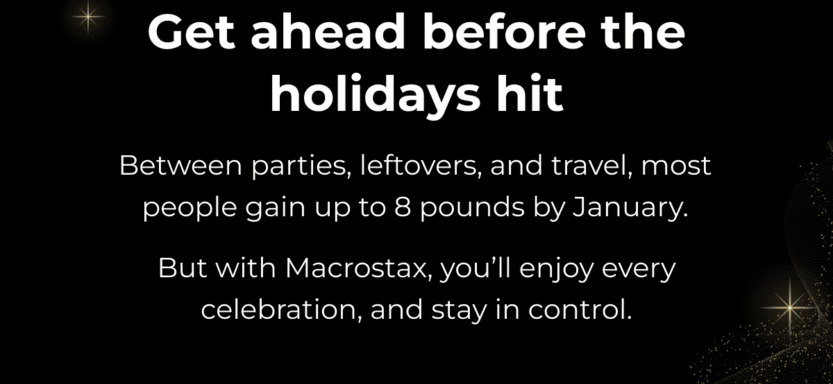 Get ahead before the holidays hit