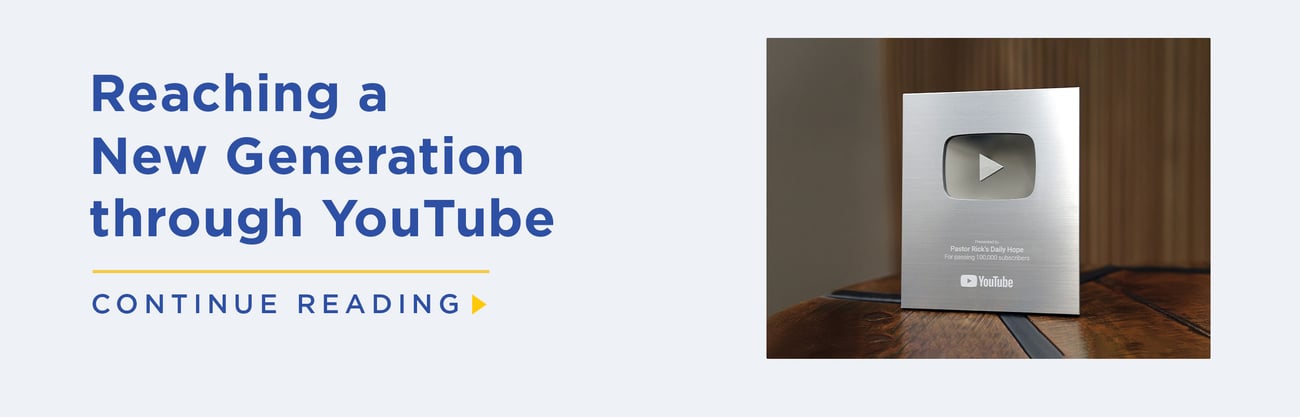 Reaching a new generation