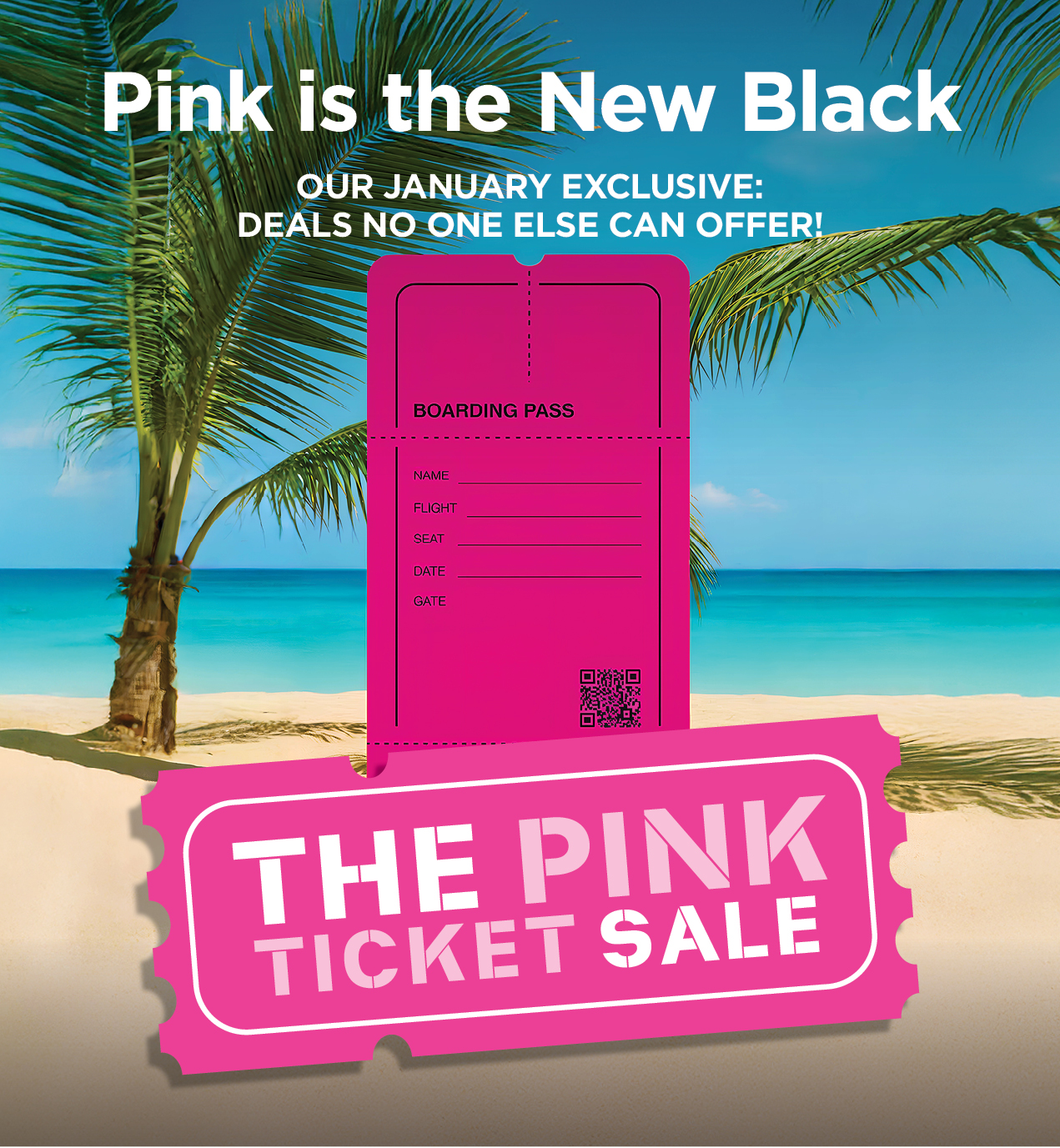 Pink is the New Black - The Pink Ticket Sale