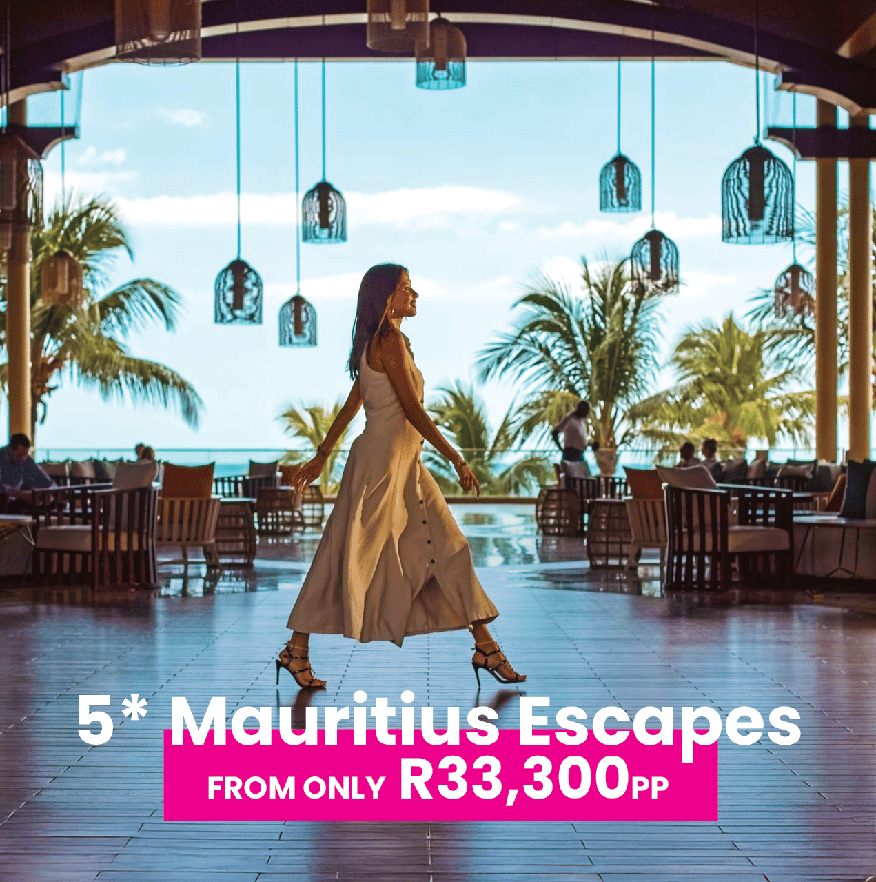 Mauritius Escapes - from only R33,300pp