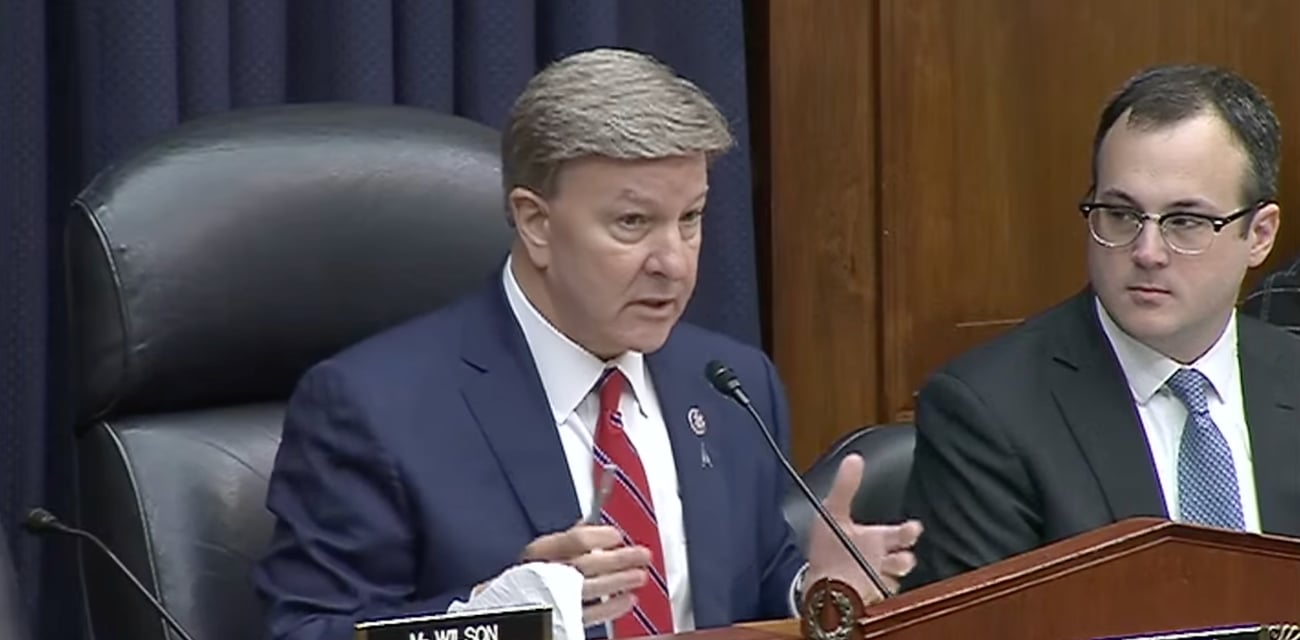 Chairman of the House Armed Services Committee Rep. Mike Rogers (R-Ala.) Credit: HASC livestream