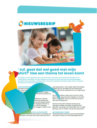 ‘Juf, gaat dat wel goed met mijn shirt?’ 
