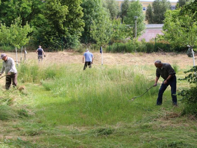 Foto eines Standes der Koordinierungsstelle für Umweltbildung Marzahn-Hellersdorf.