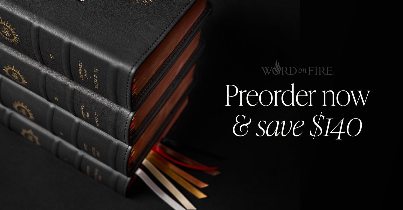 Black leather-bound books with colorful page edges beside preorder promotional text Black leather-bound books with colorful page edges beside preorder promotional text