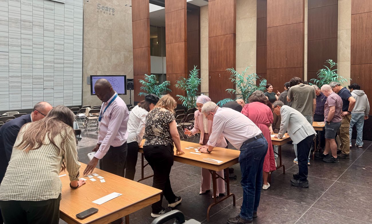 Teaching Fellow Francis Duah leading an interactive workshop at the FEAS Annual Teaching Seminar.