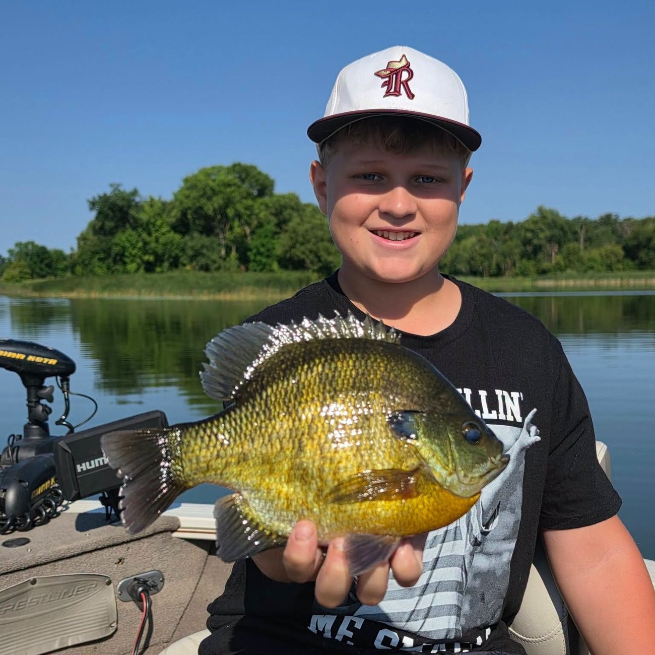 Every week another JPT member is selected for our contest. Brody Soltis from Minnesota not only caught and released this 11-inch, 1-pound, 7-ounce whopper of a bluegill, he was also one of our weekly winners in August!