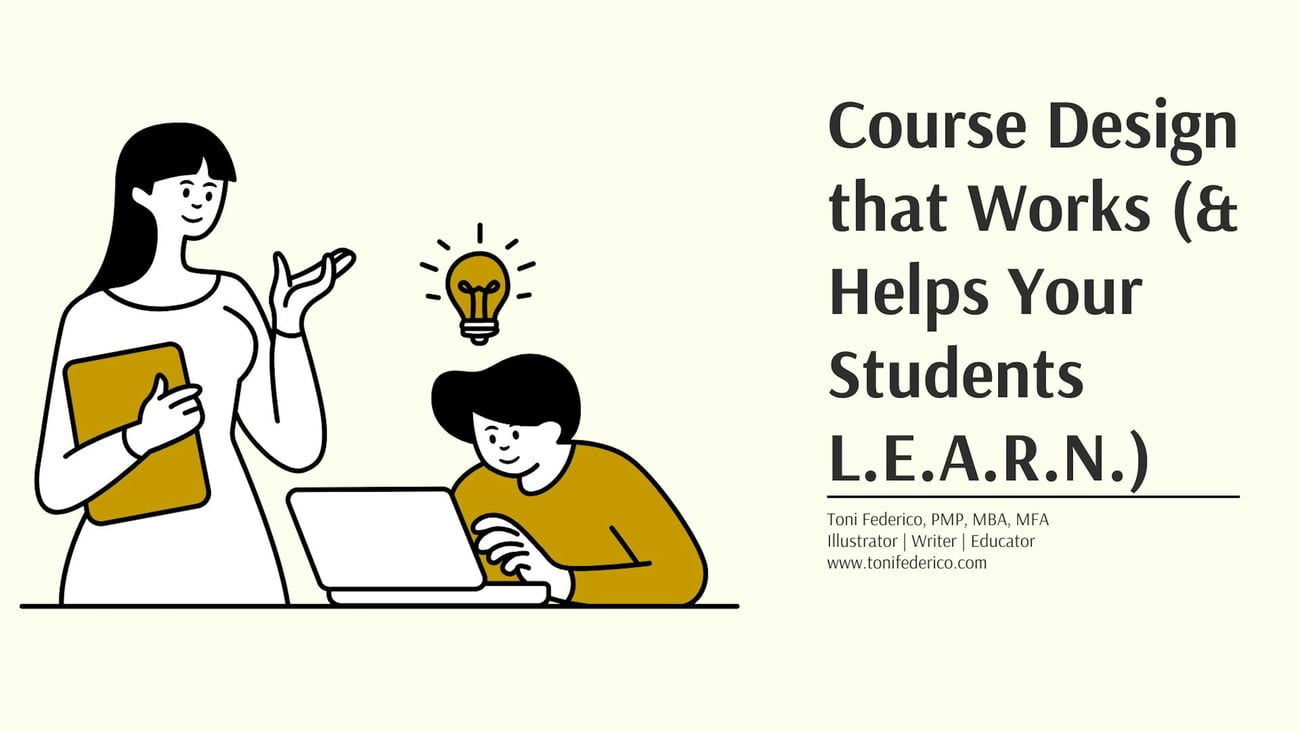 ABA Course Design with Toni Federico graphic image