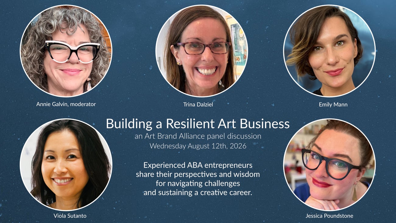Building a resilient art business event graphic