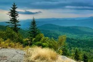 view from summit