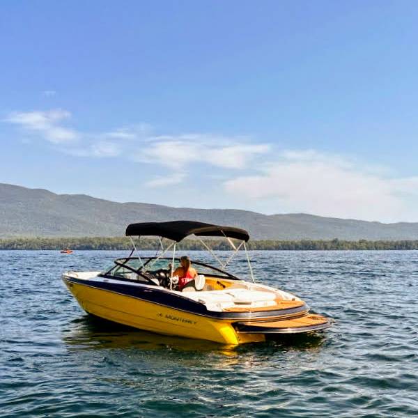 boat in lake