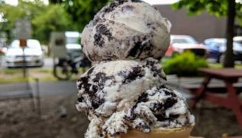 cookie dough ice cream cone cookie dough ice cream cone