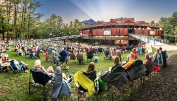 SPAC lawn audience