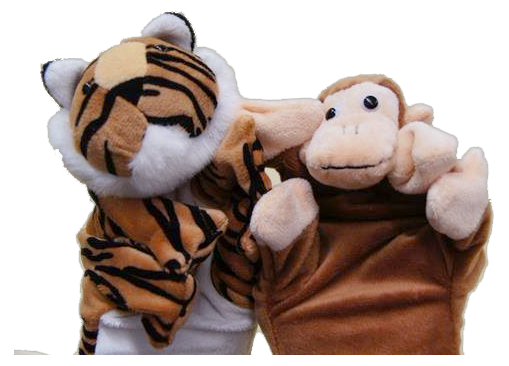 Tijger en aap