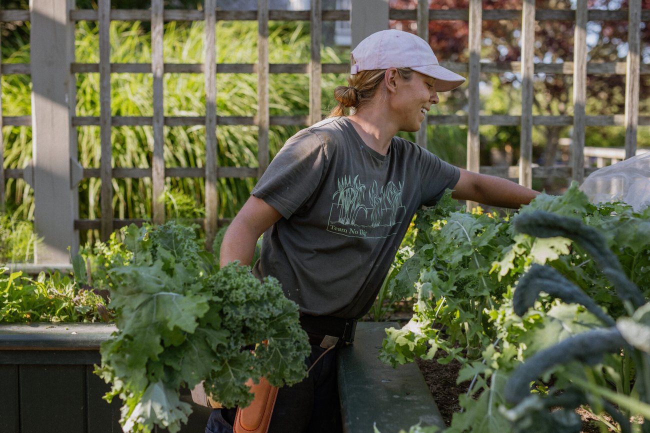  Luci Imbach, founder of Island Harvest Vegetable Gardens
