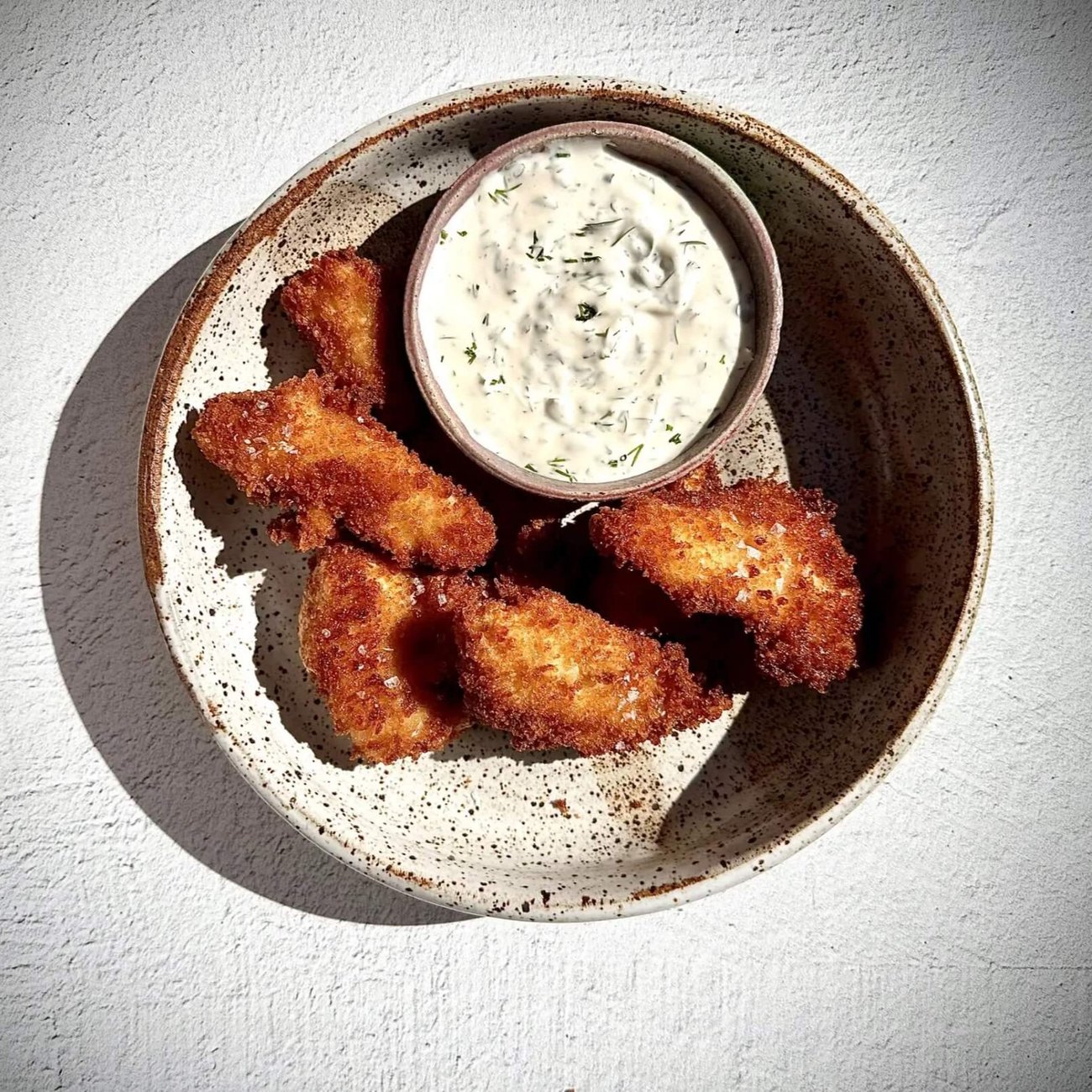 Kid-Friendly Chicken Nuggets and Homemade Ranch Sauce
