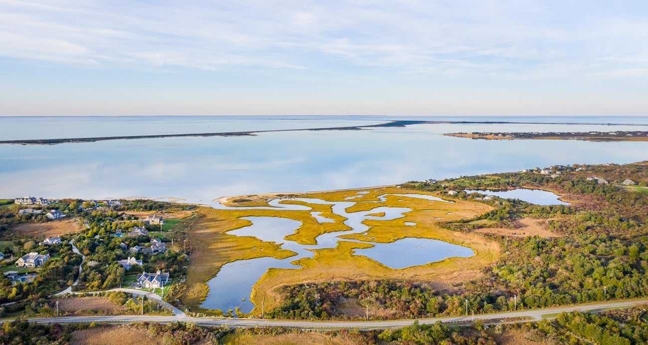 scenic views on Nantucket The Nantucket Barrier Beach and Wildlife Refuge