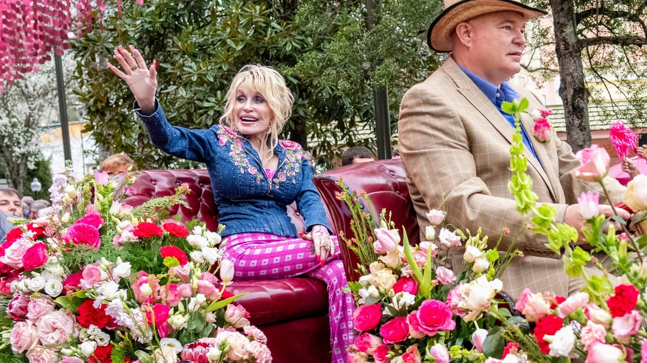 Dolly Parton appears at Dollywood's Season Passholder and Media Day in Pigeon Forge, Tenn., March 8, 2024. (Photo by Amy Harris / Invision / AP, File)