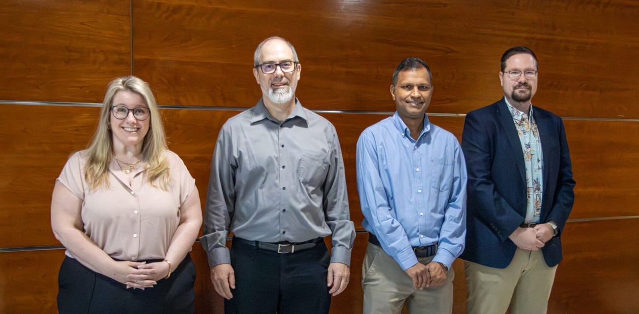 Abby Karavanic, Tim Kruggel, Dr. Sajeewa Amaradasa, Daniel Dalton Abby Karavanic, Tim Kruggel, Dr. Sajeewa Amaradasa, Daniel Dalton