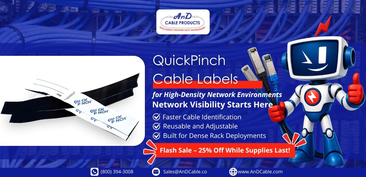 QuickPinch Cable Labels