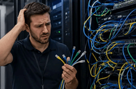 What Happens When Nobody Knows Which Cable Is Which?