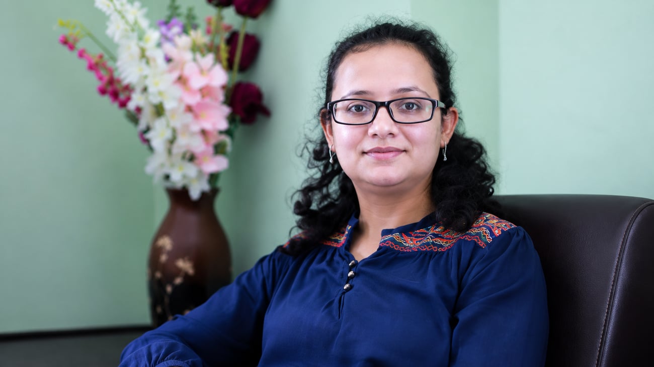 Shanti Adhikari, Executive Director of Message of Hope Nepal.