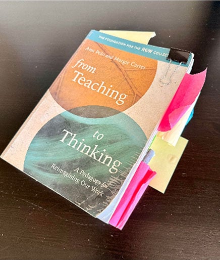 From Teaching to Thinking book