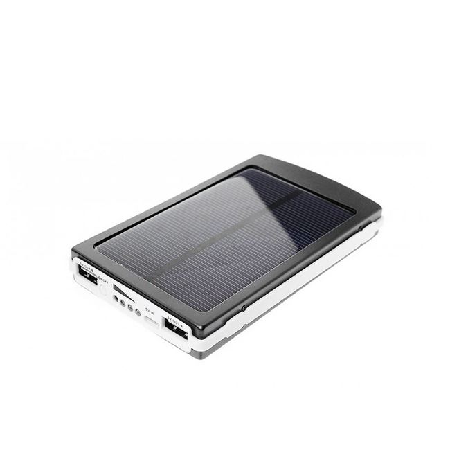 Ηλιακός φορτιστής για κινητά - MP3 - MP4 - Camera - 20.000 mah Power bank + Φακός 