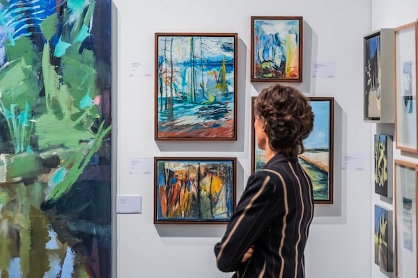 Visitor at British Art Fair 2026