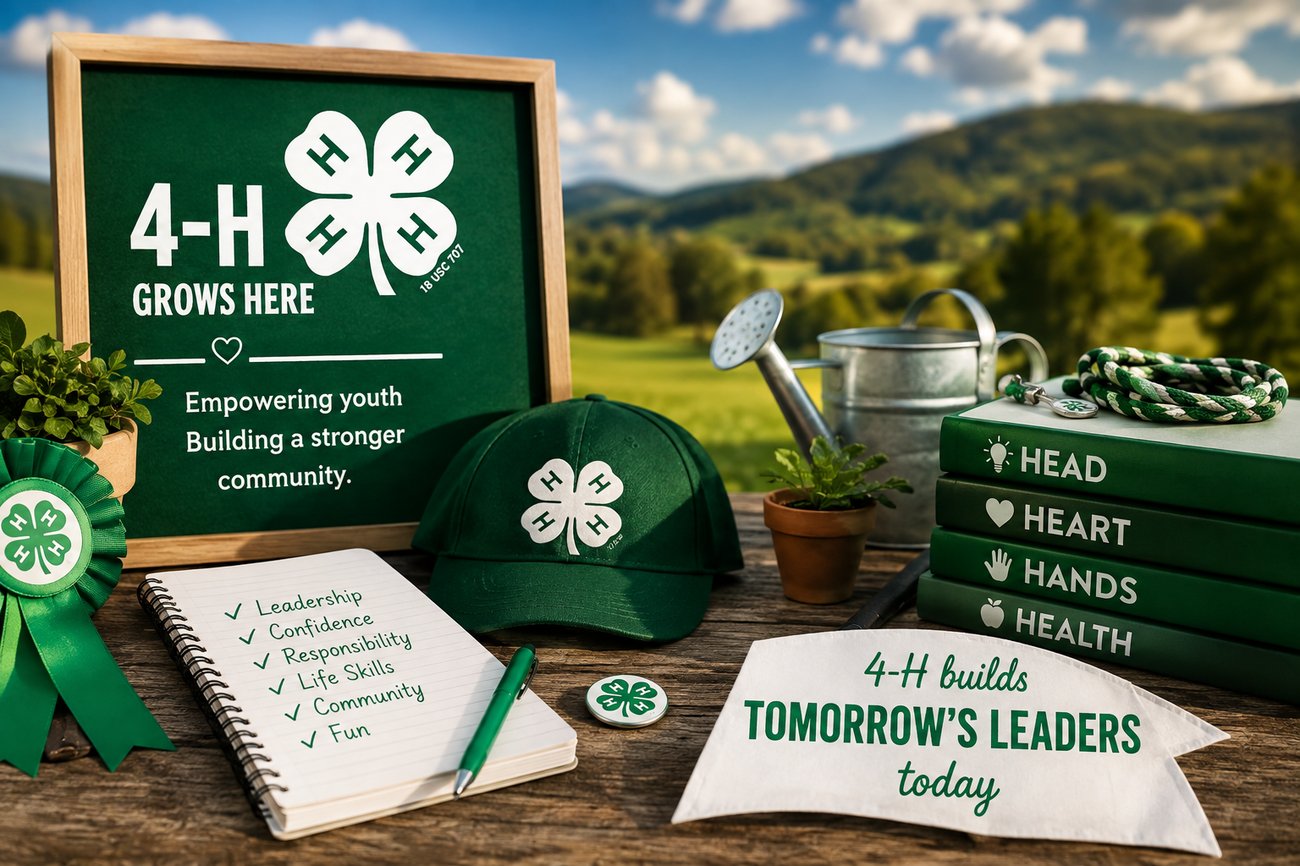 4-H grows here poster
