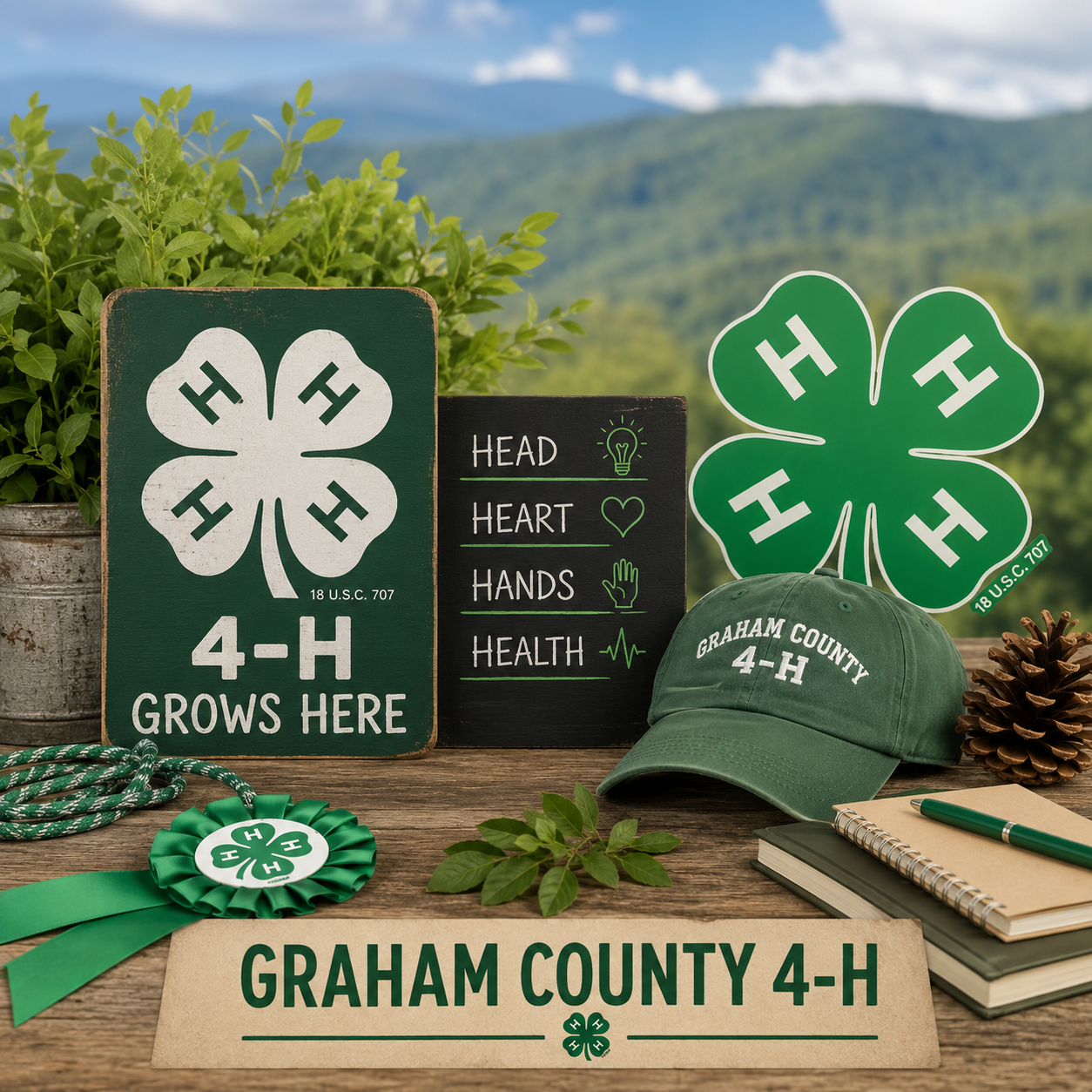 Graham County 4-H poster image