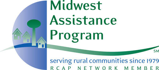 The logo of the Midwest Assistance Program.