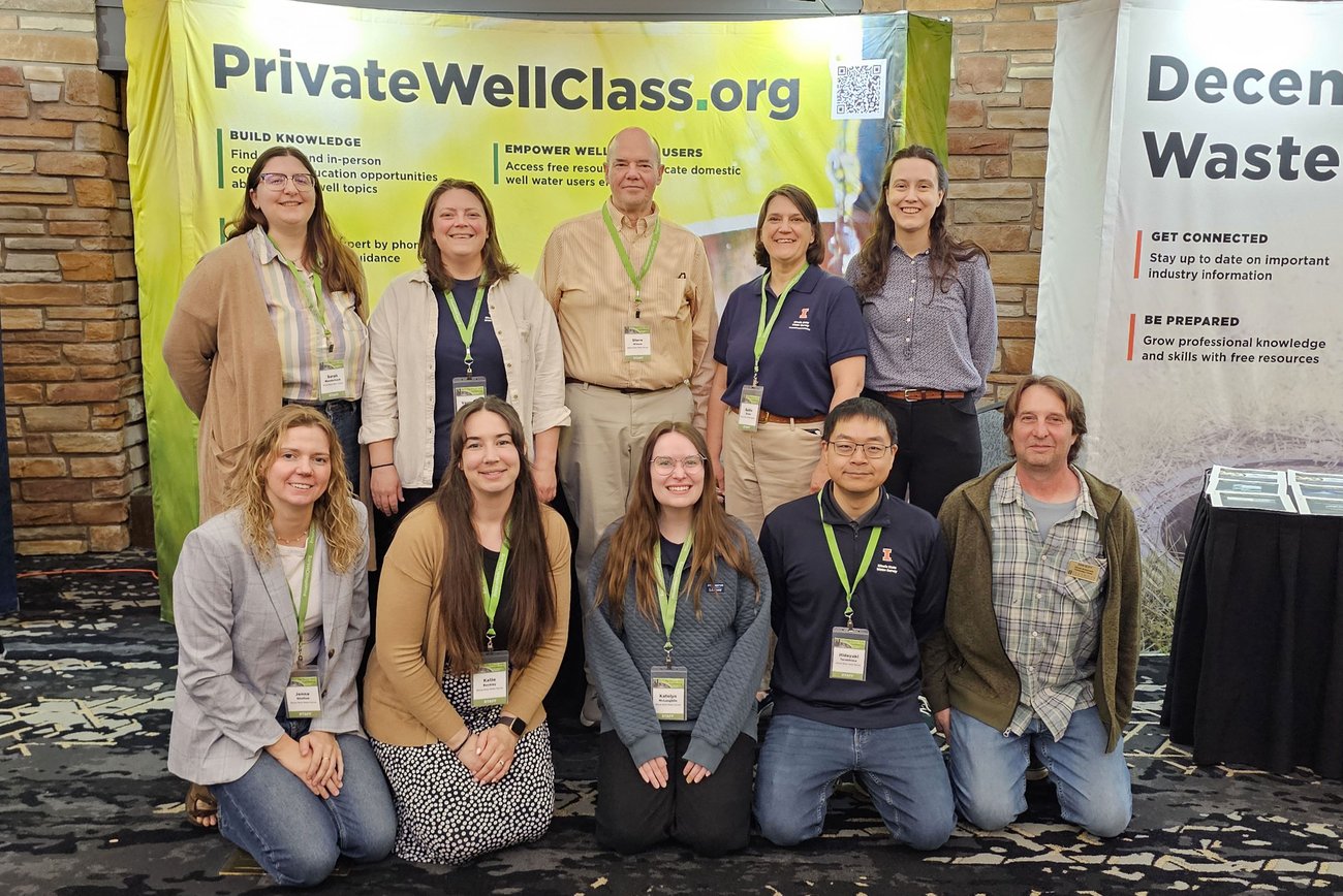 A group photo of the Private Well Class team at the Private Well Conference 2026; in Missoula, Montana.
