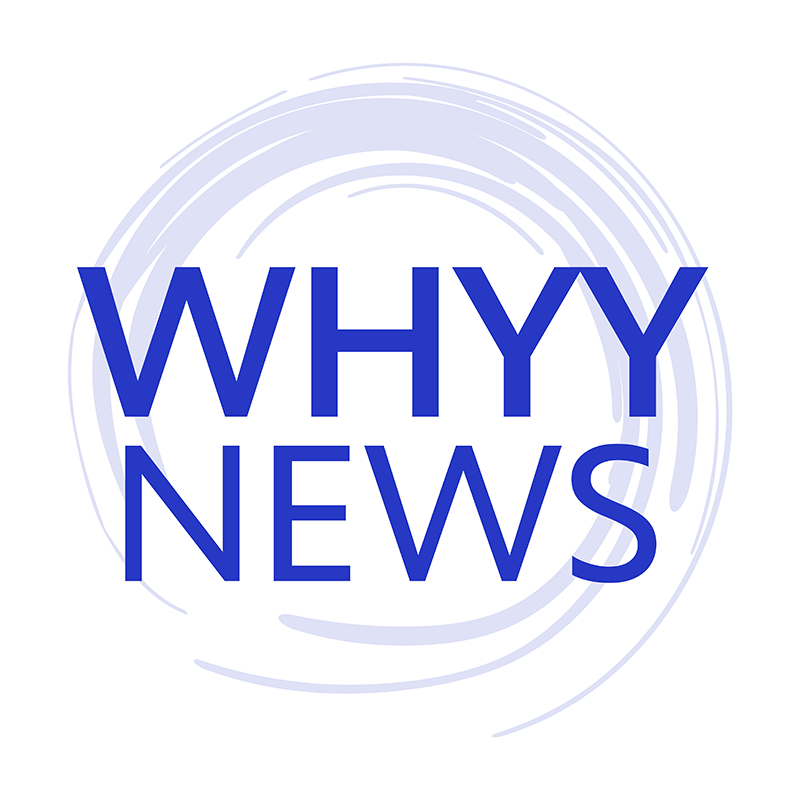 The logo of WHYY News.