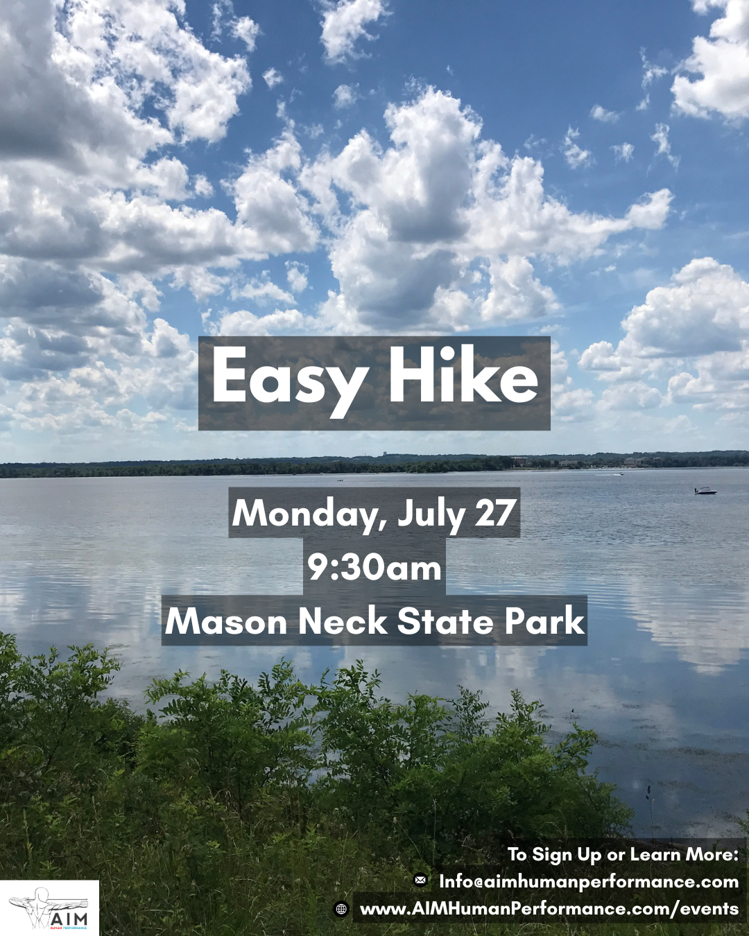 July easy hike with AIM