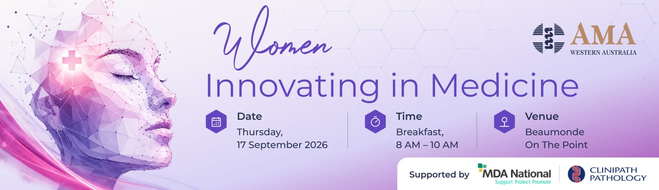 Women Innovating in Medicine. Thursday 17 September. Book now.