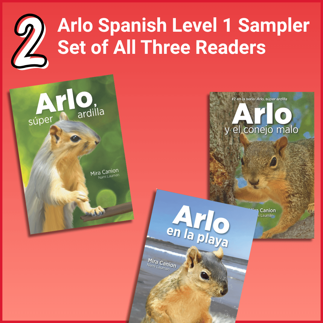 Arlo Spanish Level 1 Sampler - Set of All Three Readers