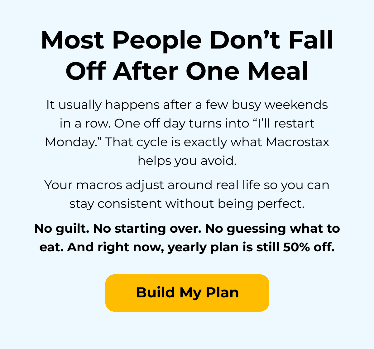 Save 50% On The Yearly Plan