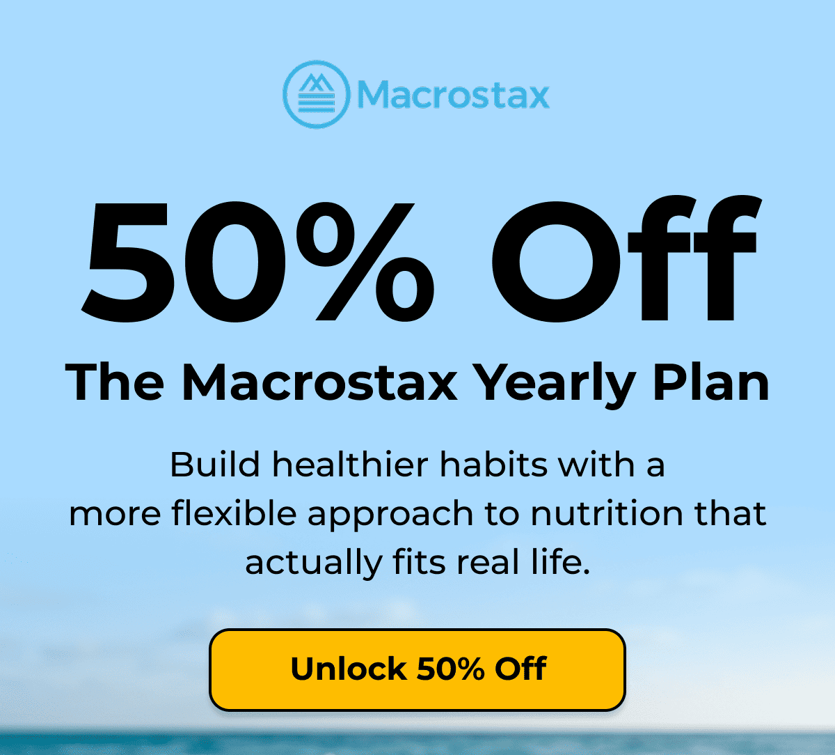Save 50% On The Yearly Plan