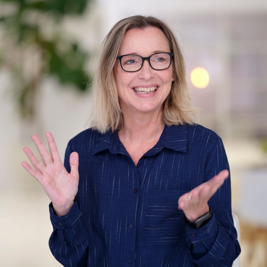 Foredragsholderen der holder foredrag om hormoner i forandring