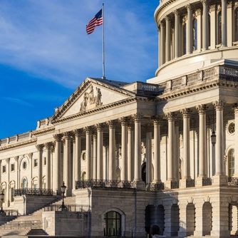 United States Capitol building located in Washington, D.C.