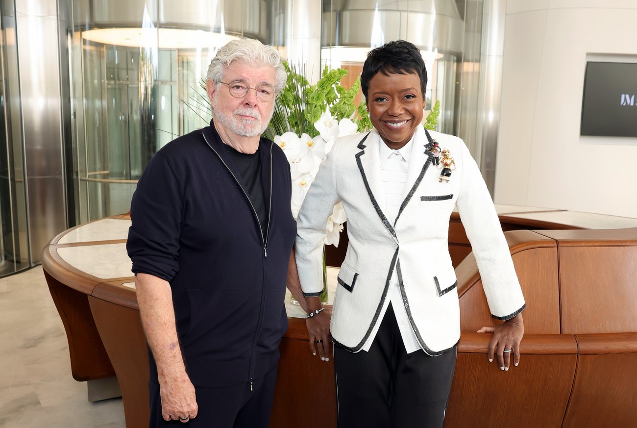 Co-Founders George Lucas and Mellody Hobson, photo by Stefanie Keenan/Getty Images.